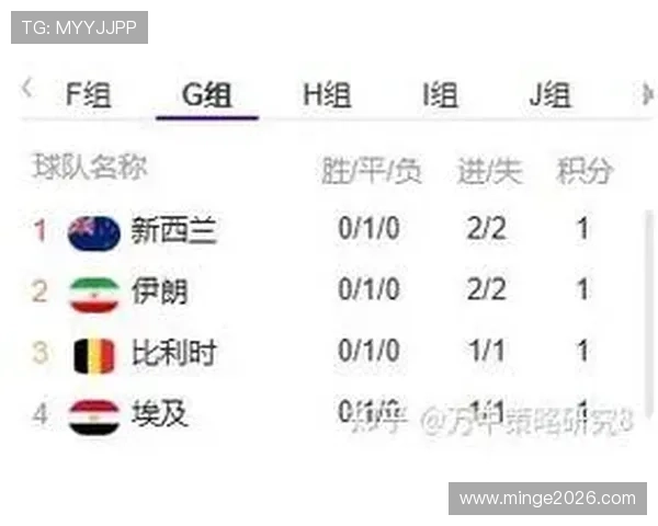 2026年世界杯新西兰对阵埃及比赛比分表免费下载与详细赛况分析
